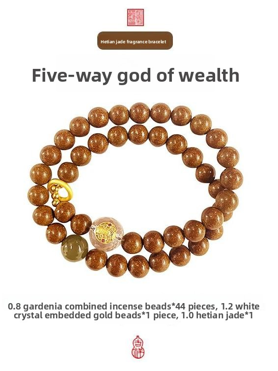 Fragrant bead bracele（Five-Way God of Wealth）