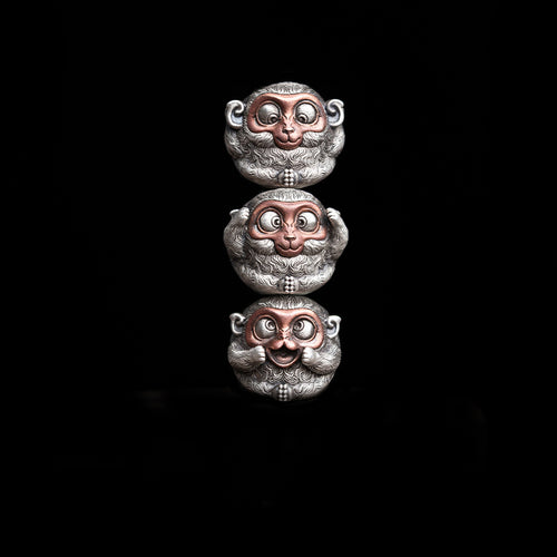Craftsman Tianji Qiankun Circle Pendant Men's Necklace Decompression Accessories Taoist Instrument Enlightenment Series Car Pendant